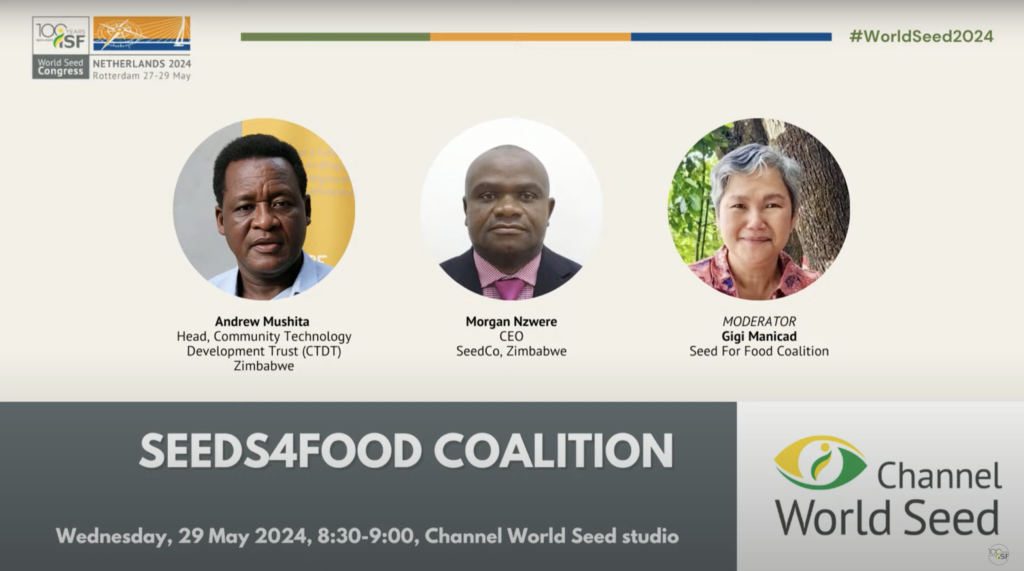 Seeds4FoodCoalition dialogue